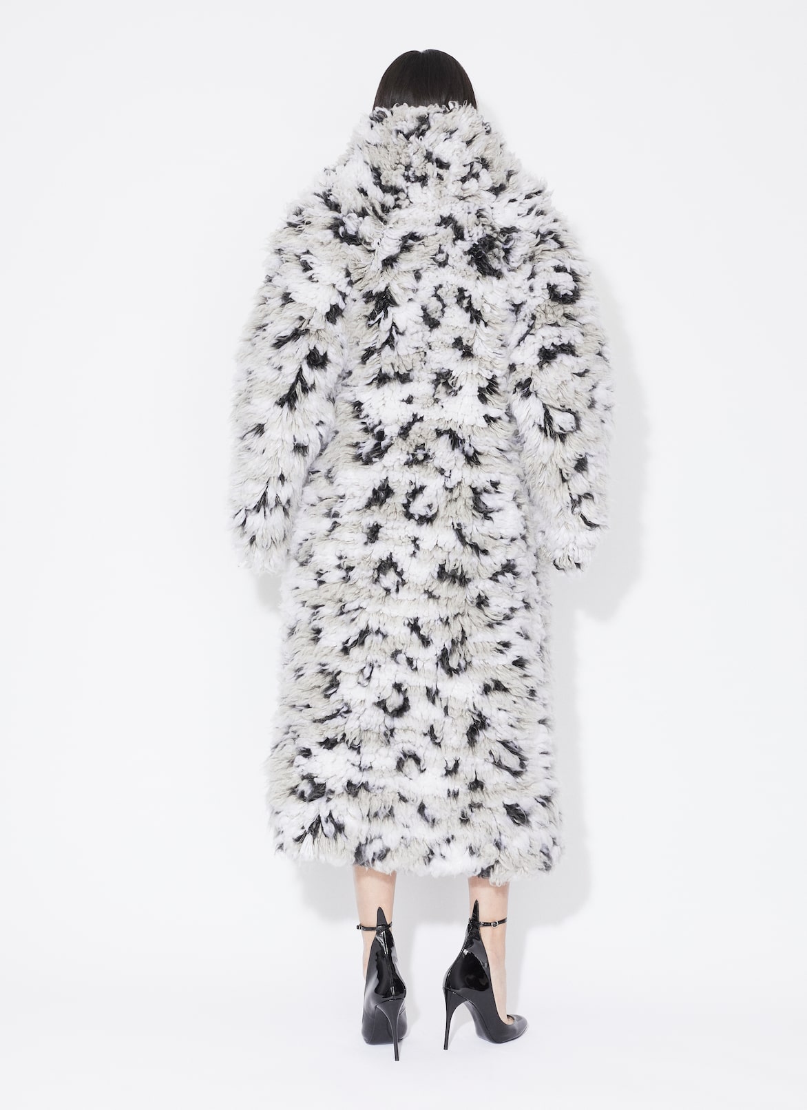 KNITTED LYNX COAT ALAÏA  KNITTED LYNX COAT
